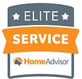Elite Service badge from HomeAdvisor