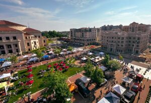 Downtown Carmel Indiana City Center – growing community and housing market near Indianapolis